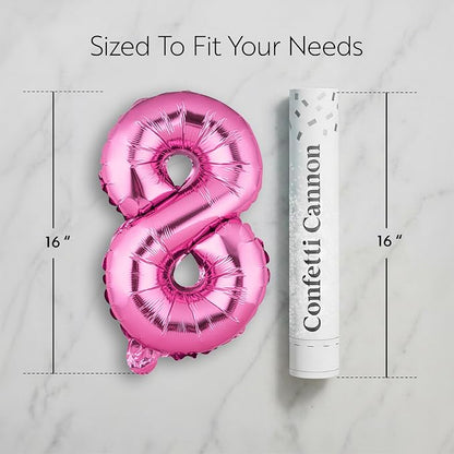 Restaurantware-Balloonify 16 Inch Number Balloon, 1 Digital Party Balloon - Image 2