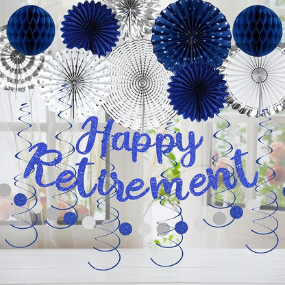 Holkcog Blue Retirement Party Decorations - Image 6