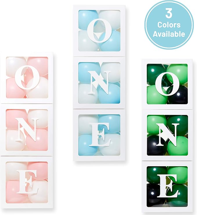 1st Birthday 'ONE' Boxes - Image 8