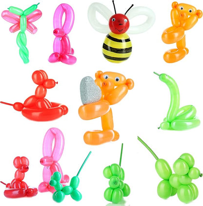 100PCS 260Q red Magic long balloons decoration shopping mall activities - Image 5