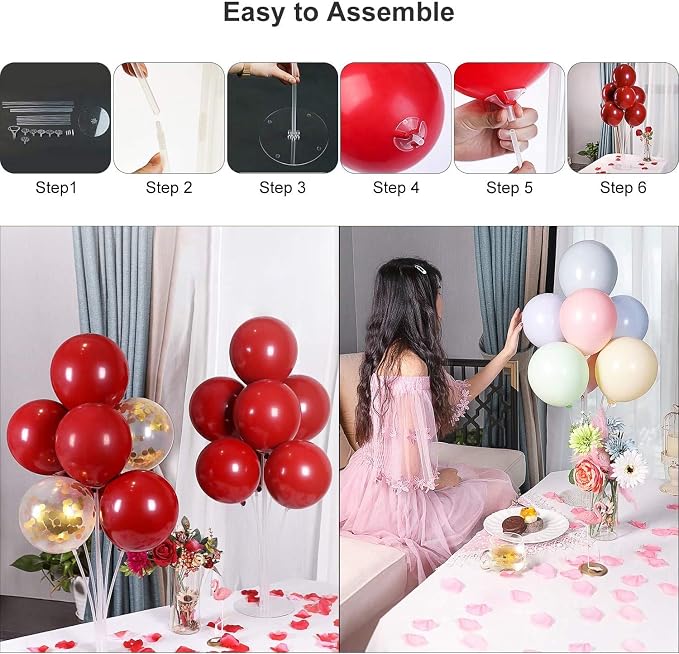 Balloon Stand Holders Kit for Party and Wedding Decorations Celebrations 10 - Image 2