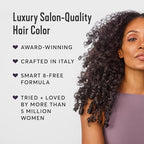 Madison Reed Radiant Hair Color Kit - 2.5NNN Soft Black (Parma Black), 100% Gray Hair Coverage Permanent Hair Dye for Resistant Grays | PPD-Free & Ammonia-Free, 1 Pack