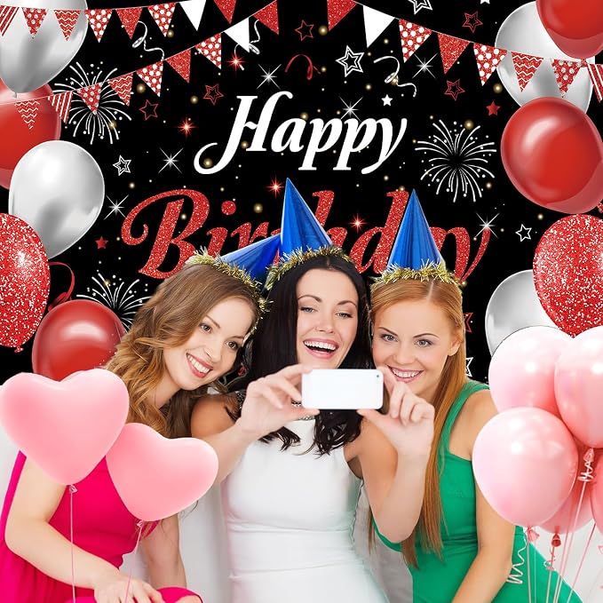 Happy Birthday Banner Decorations - Image 3