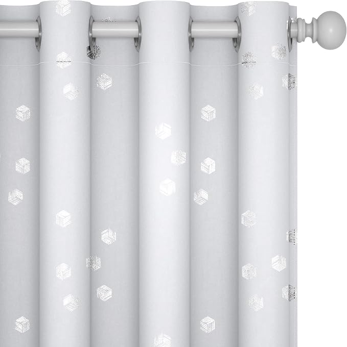 Deconovo Room Darkening Curtains, Energy Saving Curtains, 2 Panels, by Unknown