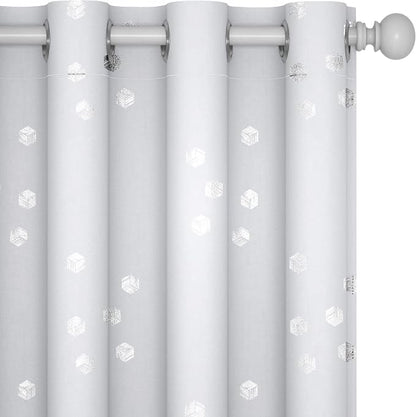 Deconovo Room Darkening Curtains, Energy Saving Curtains, 2 Panels, by Unknown