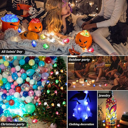 100PCs Mini Led Lights, Led Balloons Light up Balloons - Image 6