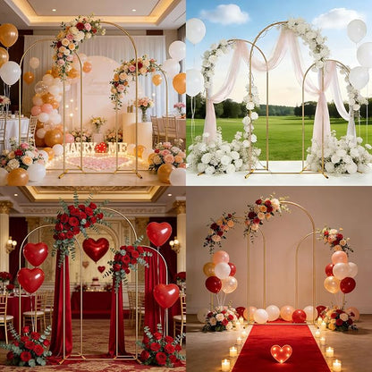 Balloon Arch Stand, Arch Backdrop Stand, Metal | 4FT+5FT+6FT, Three Storage Bags - Image 6