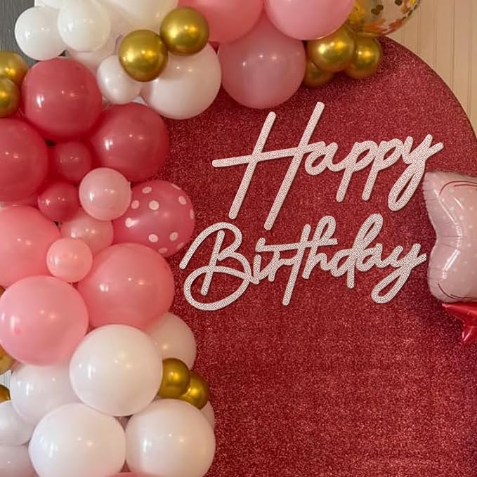 Happy Birthday Sign for Backdrop by MASTRON