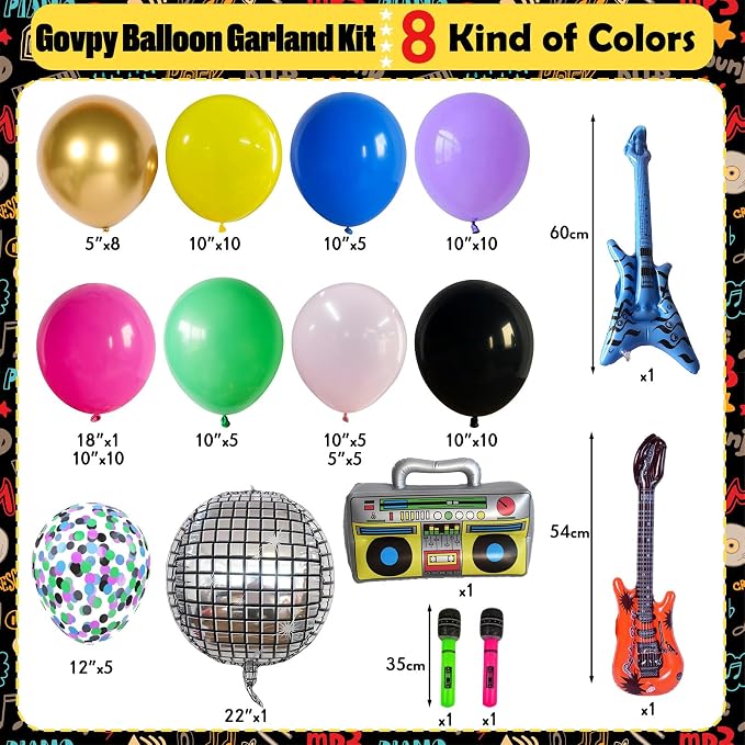 80s 90s Theme Birthday Party Decorations - Image 2