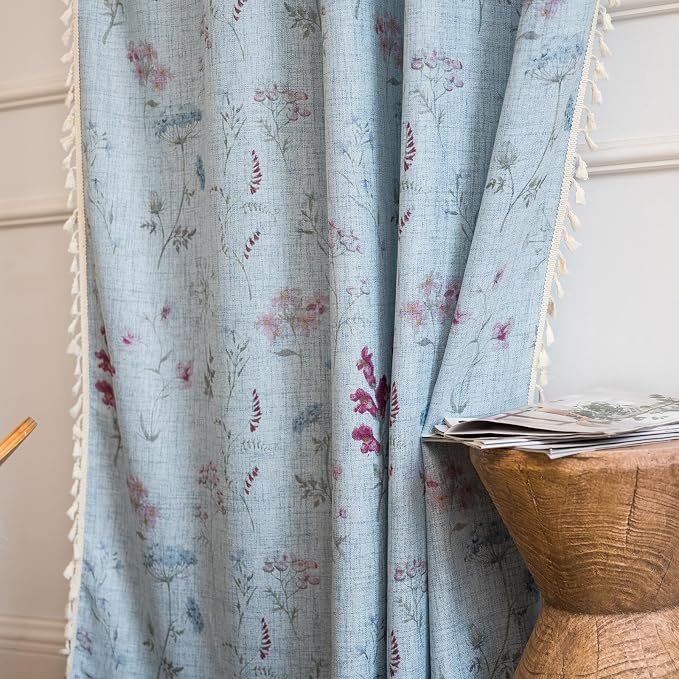 ENJOYBRIDAL Floral 84 Inch Curtains - Image 5