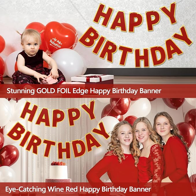 Pre-Strung Happy Birthday Banner - Image 6