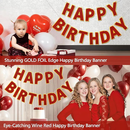 Pre-Strung Happy Birthday Banner - Image 6