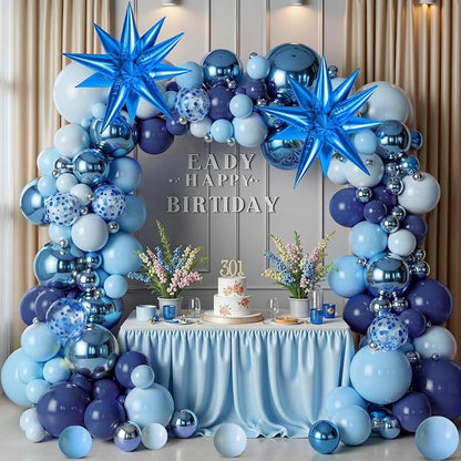 KARLURE Blue Balloon Arch Kit Garland - Image 6