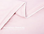 Sunflower Body Pillowcase 100% Cotton Long Pillow Cover/Case Envelope Closure 1 Pack, 21×54 inches Light Pink, Soft and Breathable