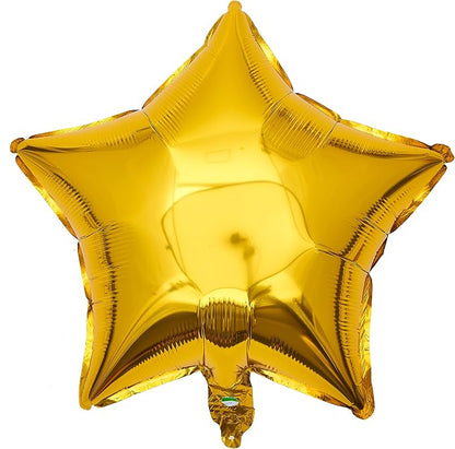 Gold Star Shape Foil Balloon by MEPDNGN