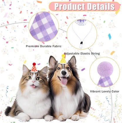 CANREVEL Mini Party Hats for Stuffed Animals Headwear, Birthday Hats - Image 4