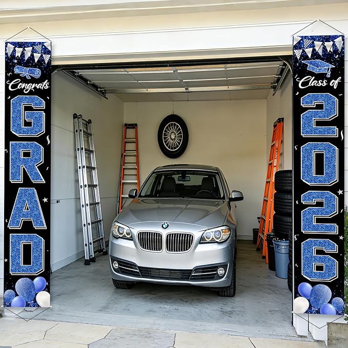 COHIE Congrats Grad Class of 2026 Porch Banner a Set of 2 - Image 7