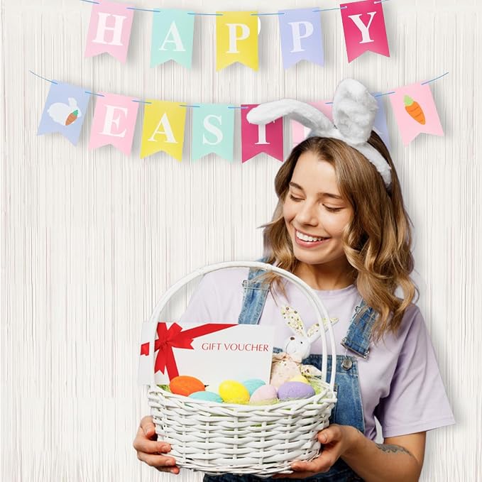 BRAVESHINE White Streamers Party Backdrop Decorations | Fringe Curtains | 2 - Image 3