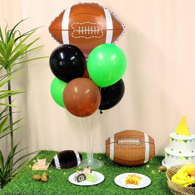 4 Sets Football Party Balloons Stand Kit - Image 4