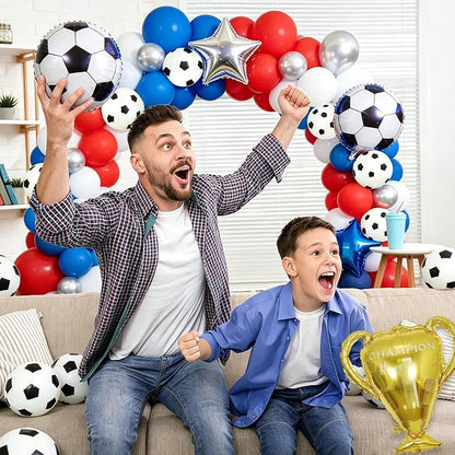 Soccer Balloon Garland Arch Kit - Image 3