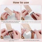 MIILYE Hair Extension Tape 100 Tabs, Double Sided Adhesive Replacement Tape, 6+ Weeks Hold Time, No Residue, Strong Tapes for Tape in Hair Extensions