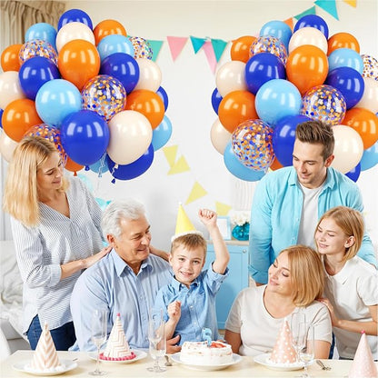 Blue and Orange Balloons Set - Image 4