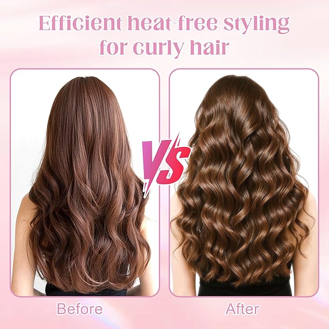 Curly Hair Brush for Detangling, Shaping and Defining Curls, Waves & Coils on All Light Wet or Dry Hair Types for Women and Men, Reduce Tangling, Curl Defining Brush, Light Rose Pink