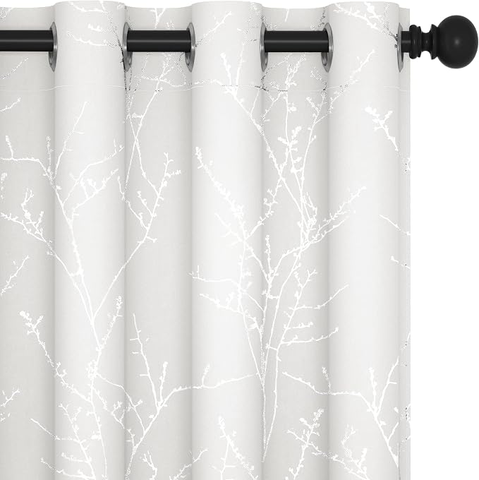 Deconovo Living Room Curtains 95 Inches Long, Thermal Insulated, Room Darkening by Unknown