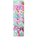 Gabby's Dollhouse Hair Bows - Hair Accessories Gift Set - 7 Pcs 4 Inch Bundle for Girls Different Character on each Hair Clip Kids Bow - Alligator Clip - Ages 3 +
