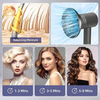 Hair Diffuser Attachment Nozzles for Dyson Supersonic Hair Dryer HD01 HD02 HD03 HD04 HD08 HD15 Tools Accessaries for Flex Style Blow Dryer Styler, Styling Tool for Wavy, Curly, Coily Hair, Black