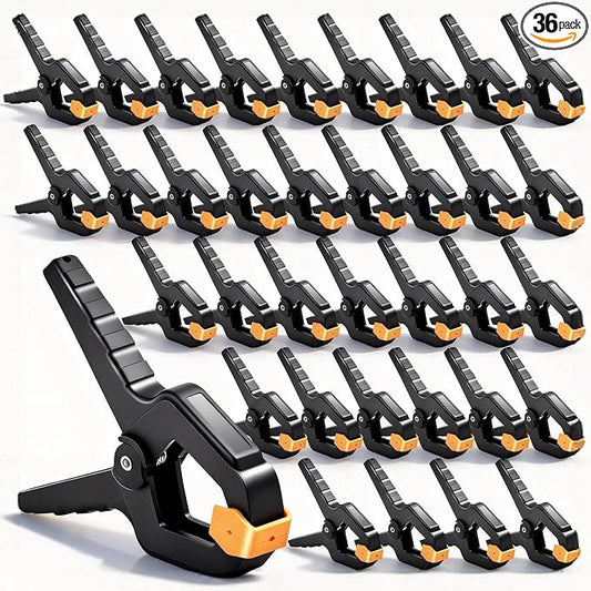 36 Pack Spring Clamps Heavy Duty by Unknown