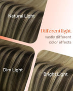 Sunny Tape in Hair Extensions Human Hair Dark Brown Balayage Blonde Hair Extensions Real Human Hair Tape ins 22 Inch Tape in Extensions 20Pcs 50g