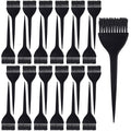 24 Pack Hair Dye Brushes, Color Tint Applicator, Hair Coloring Dying Brush Kit for Solon Black