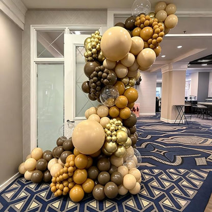 Lukiituke Brown Balloons, Thanksgiving Decorations - Image 9