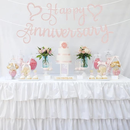 Pre-Strung Happy Anniversary Banner - Image 6
