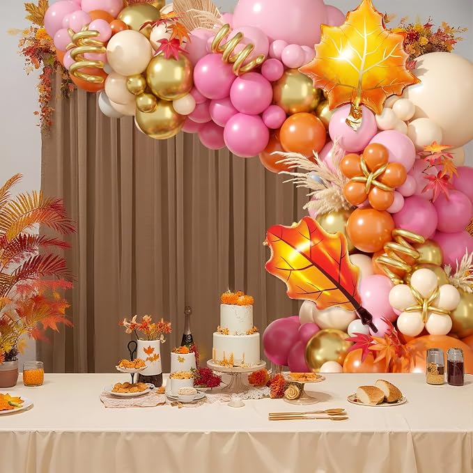 Fall Balloon Arch Kit, Thanksgiving Balloon Garland - Image 5