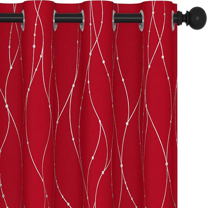 Deconovo Living Room Curtains 84 Inches Long, Thermal Insulated, Room Darkening - Image 2