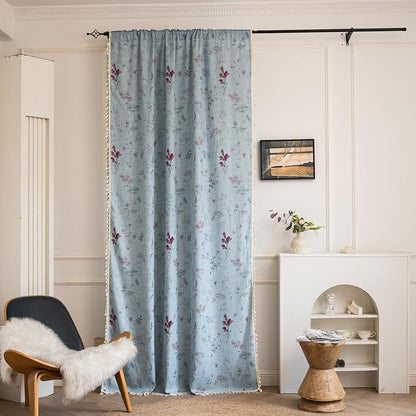 ENJOYBRIDAL Floral 84 Inch Curtains - Image 4