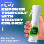 Just Color Hair Dye Spray | Semi-Permanent | Adjustable Tone | Sets in 10 Minutes | Stain-Free | Lasts 8-12 Washes | Pink Cosmos Hair Dye Spray | Ammonia & PPD Free | Pack of 2