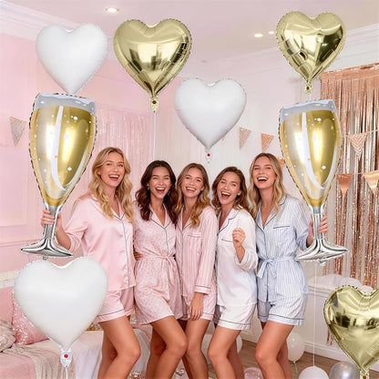 Champagne Balloons, Engagement Party Balloons - Image 7