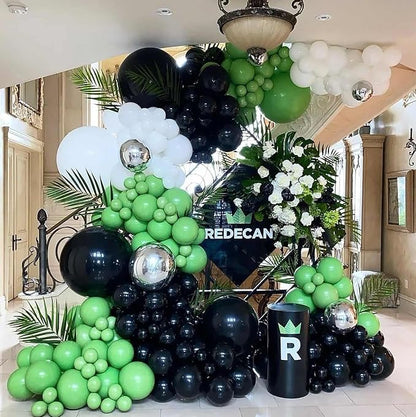 Black Balloons 18 Inch 24 Pack Matte Helium Latex Round Balloons - Image 5