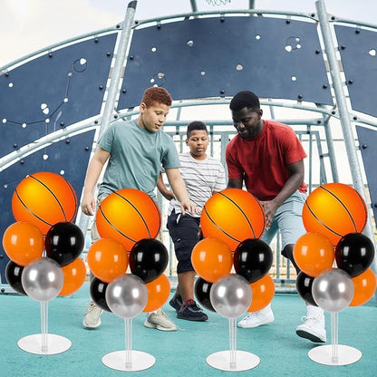 4 Sets Basketball Party Balloons Stand Kit - Image 6