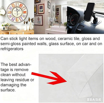 Double Sided Tape Car Mount Dashboard Pad Adhesive Suction Cup Mounting Sticky - Image 4