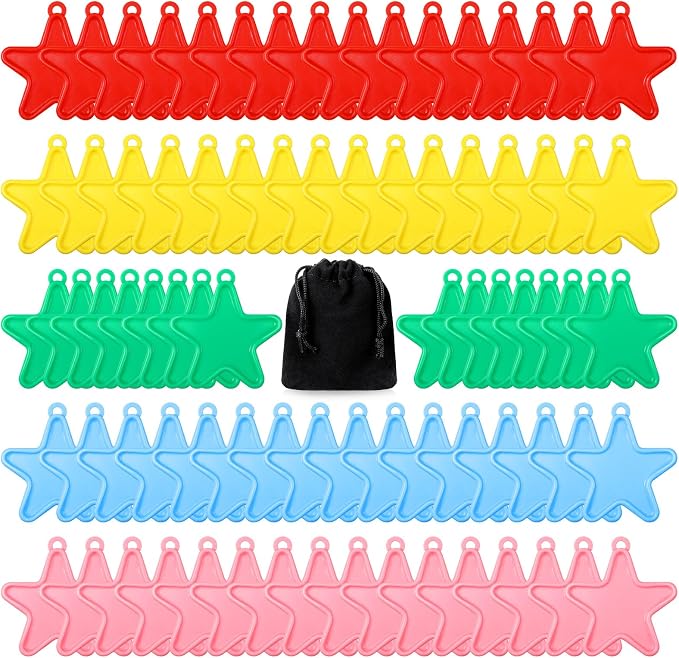 Lenwen 80 Pcs Balloon Weights Plastic Colorful Weights by Lenwen