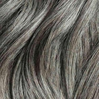 Luxy 100% Remy Human Hair – Halo Clip-In Hair Extensions –Natural Looking Volume & Length - One-Piece - Easy 5-Min Application 150 grams 12" Light Gray Halo