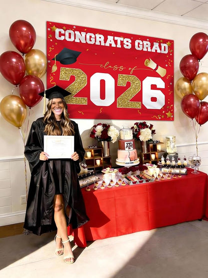 Class of 2026 Graduation Banner 47x67" - Image 8