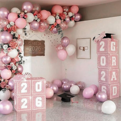 Pink Graduation Decorations 2026 - Image 8