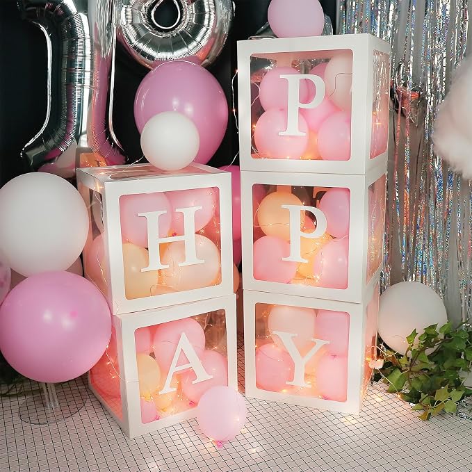 Ledido Transparent Balloon Boxes - Image 5