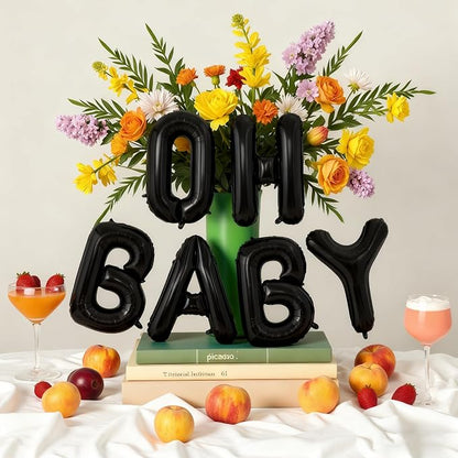 40 Inch Black Letter B Foil Balloon | Large Jumbo Mylar, Helium Alphabet Balloon - Image 6