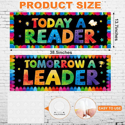 COCHIE Classroom Decorations Reading Banner Poster - Image 2